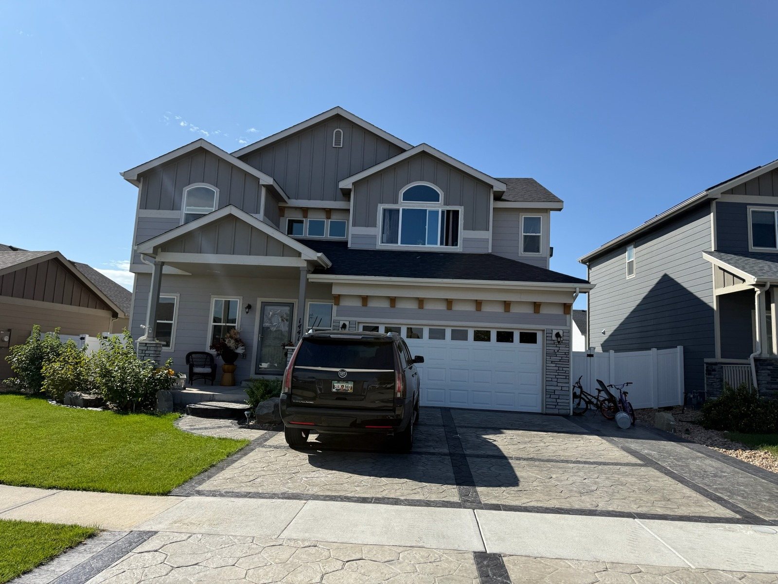 Two-story home exterior in Windsor